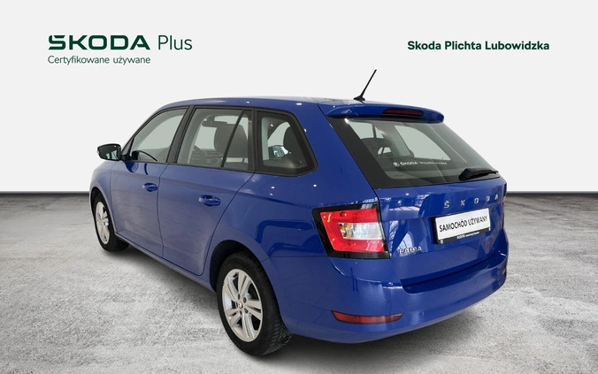 Skoda Fabia cena 53900 przebieg: 45639, rok produkcji 2021 z Kożuchów małe 211